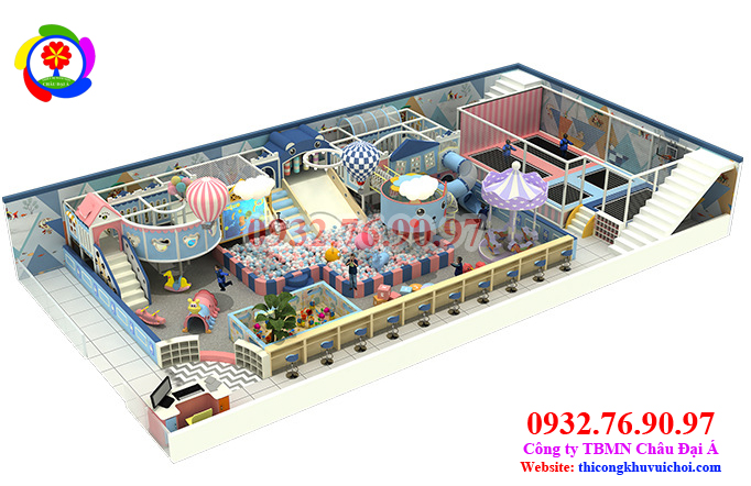 Mô hình khu vui chơi hiện đại