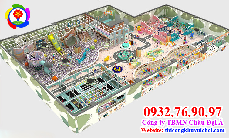 Mô hình khu vui chơi hiện đại (3)