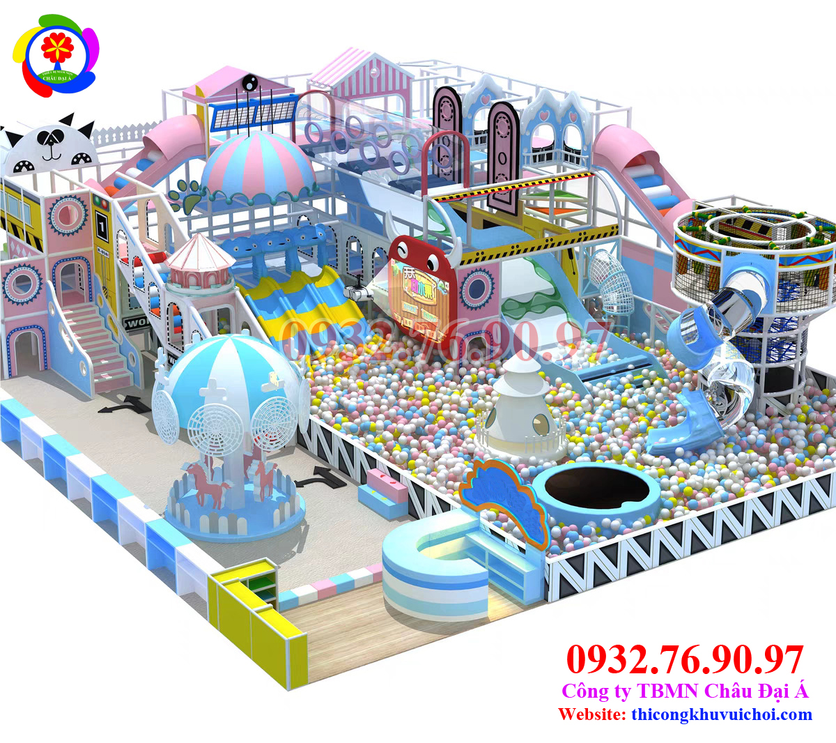 Mô hình khu vui chơi hiện đại (1)