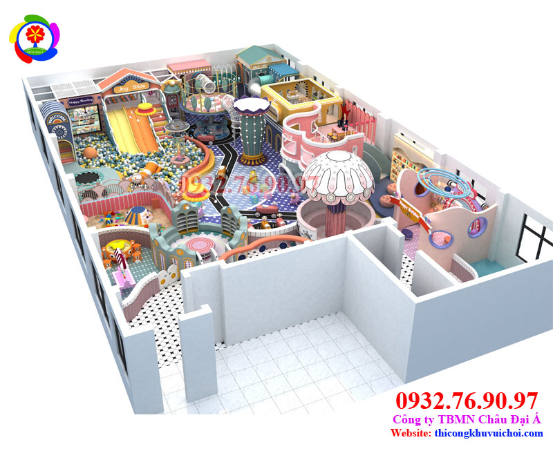 Mô hình khu vui chơi hiện đại (2)