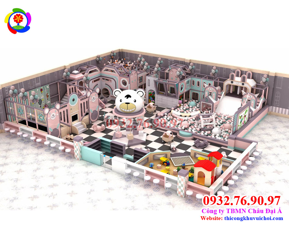 Mô hình khu vui chơi hiện đại