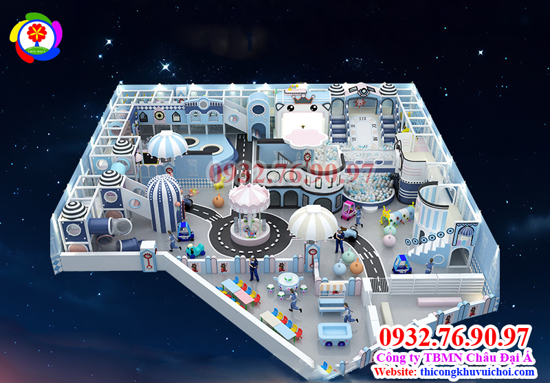 Mô hình khu vui chơi hiện đại (2)