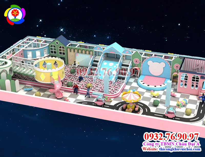 Mô hình khu vui chơi hiện đại (3)