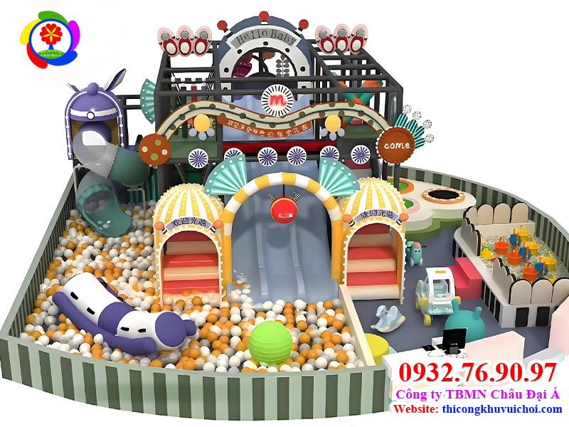 Mô hình khu vui chơi hiện đại