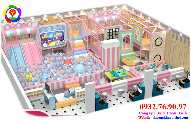 Mô hình khu vui chơi hiện đại (4)