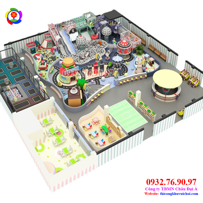 Mô hình khu vui chơi hiện đại (3)