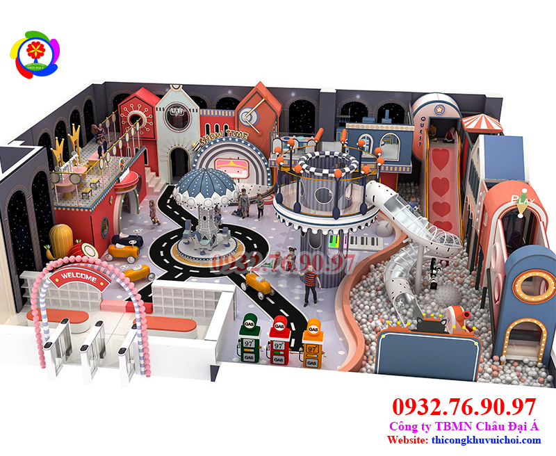 Mô hình khu vui chơi hiện đại (4)