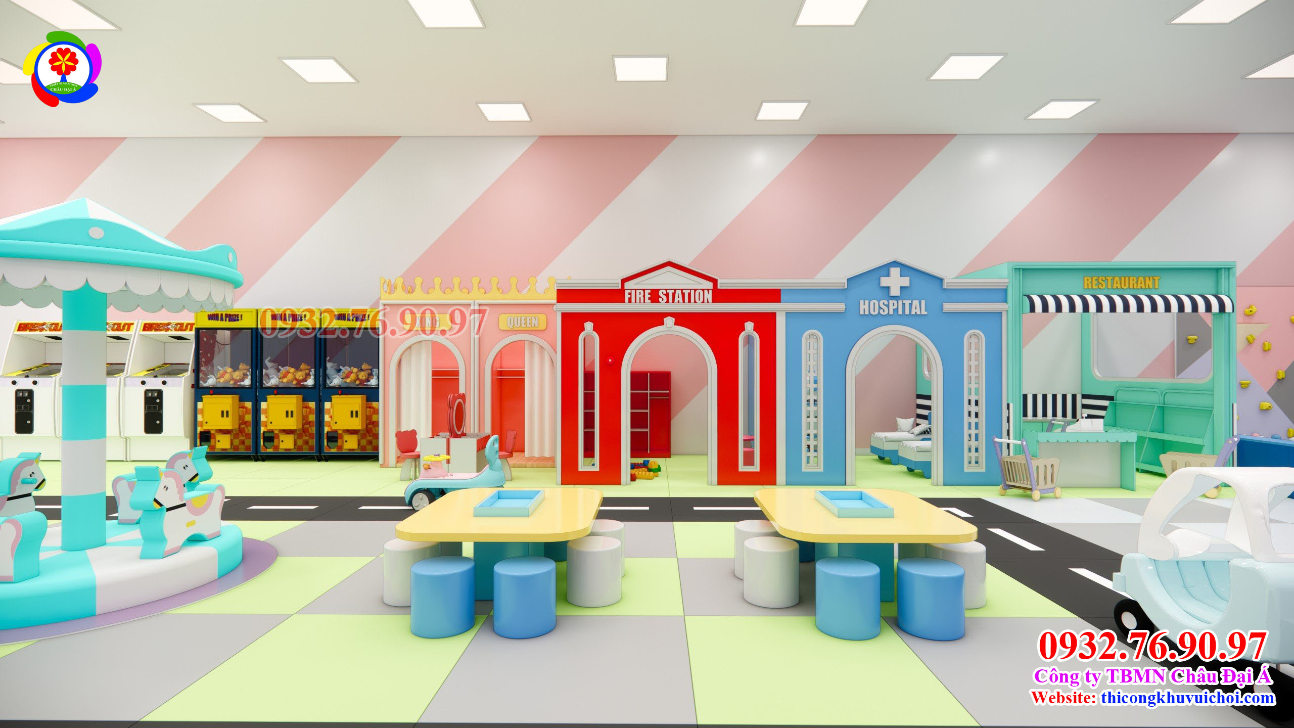 Thiết kế khu vui chơi HCM (7)