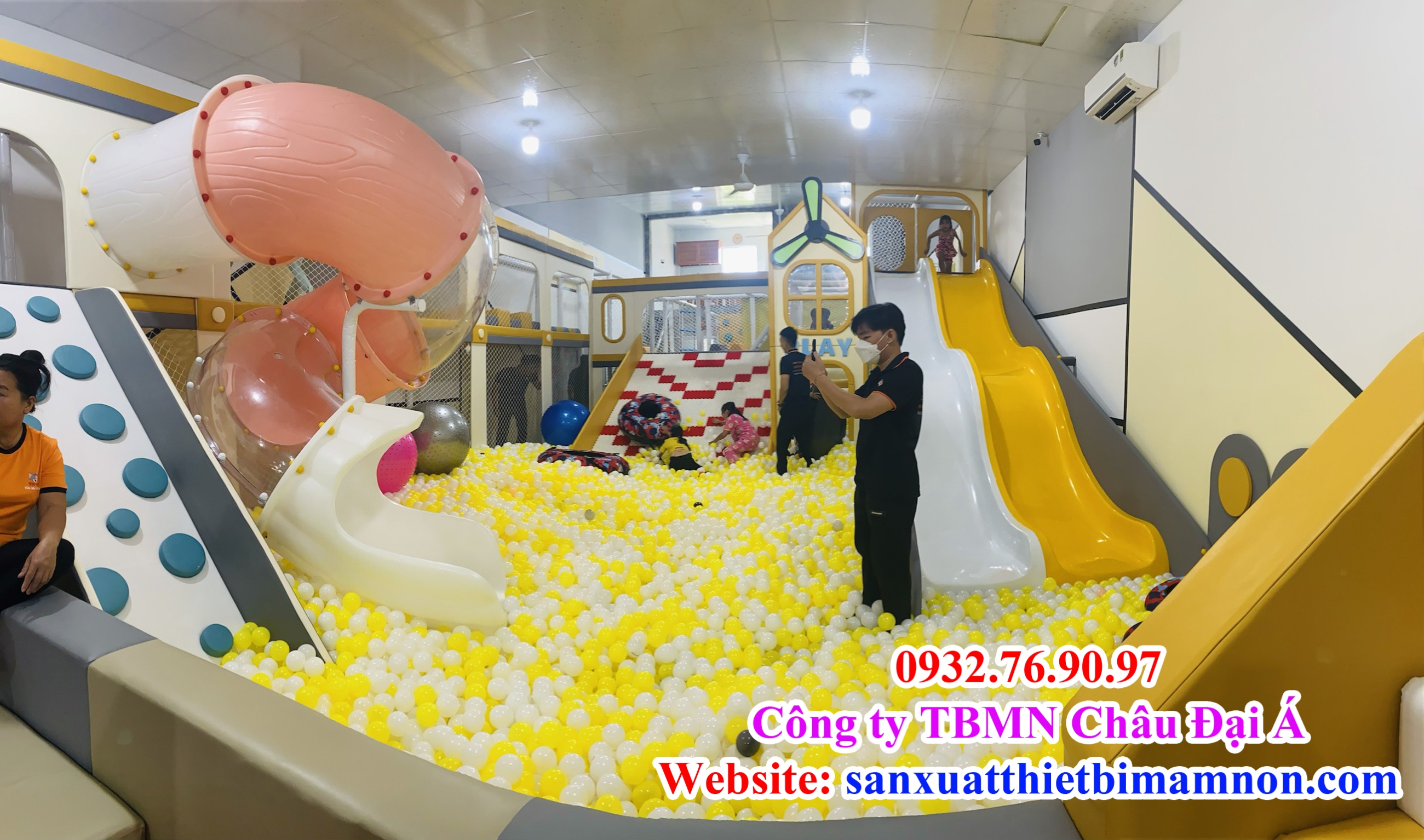 n vị thi công khu vui chơi trẻ em chất lượng  (2)