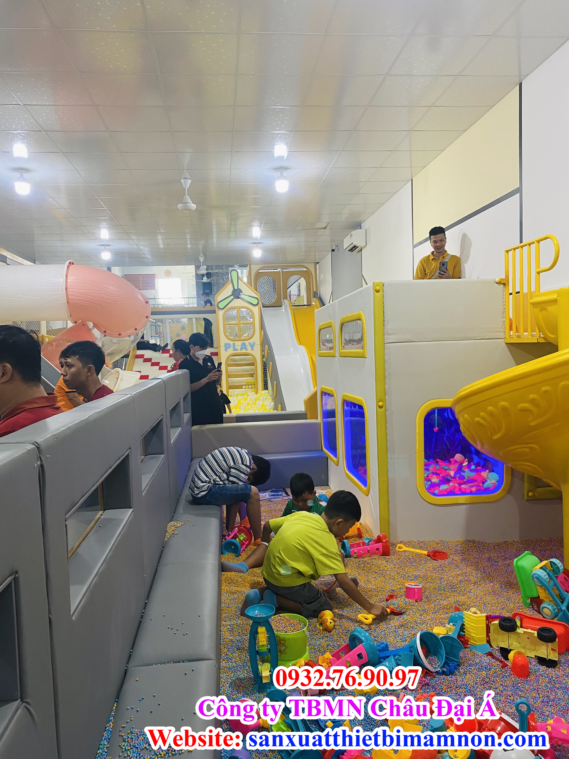 n vị thi công khu vui chơi trẻ em chất lượng  (3)