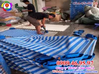 Giường vải lưới cho bé ngủ