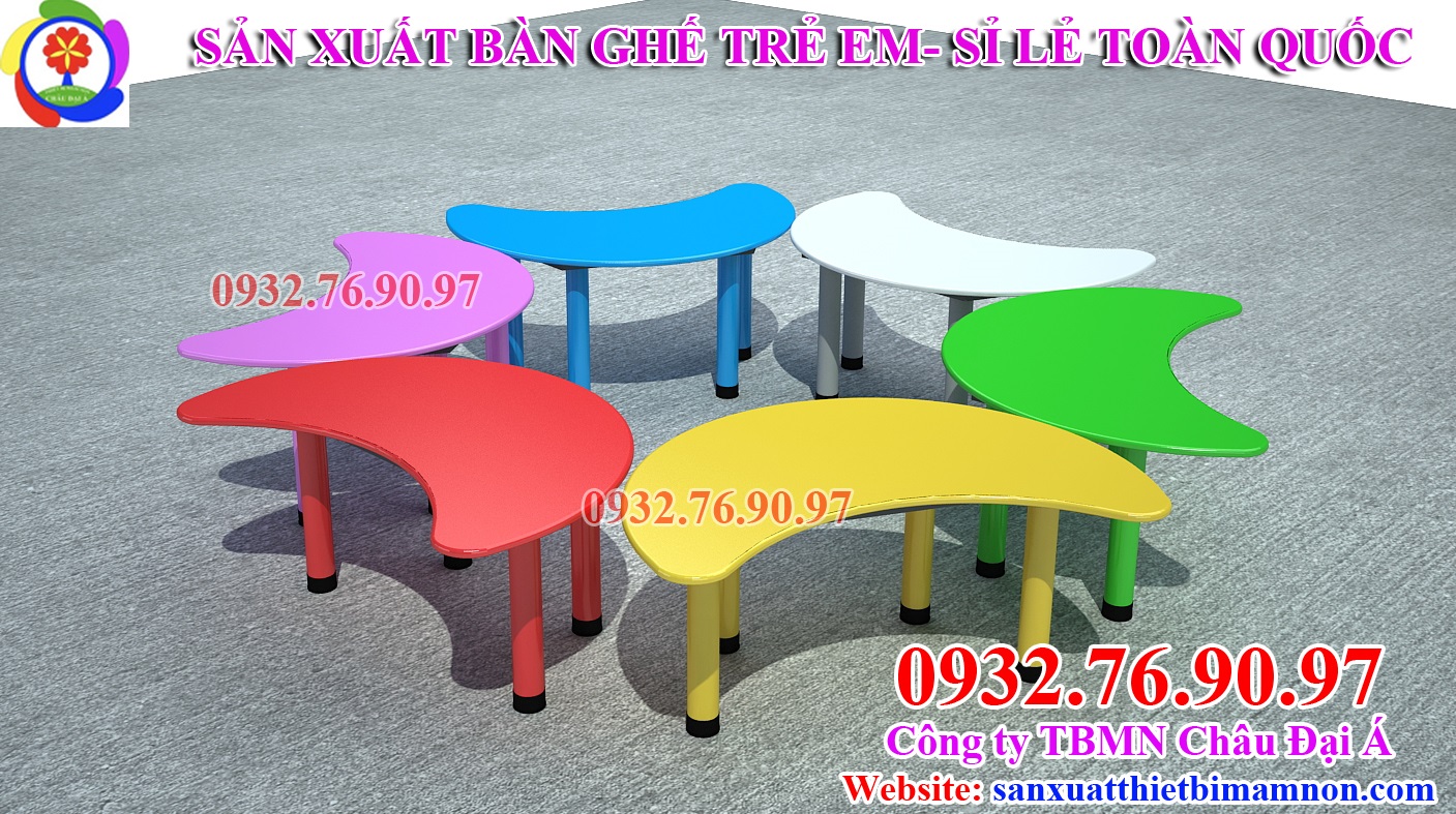 Bàn ghế mầm non đẹp