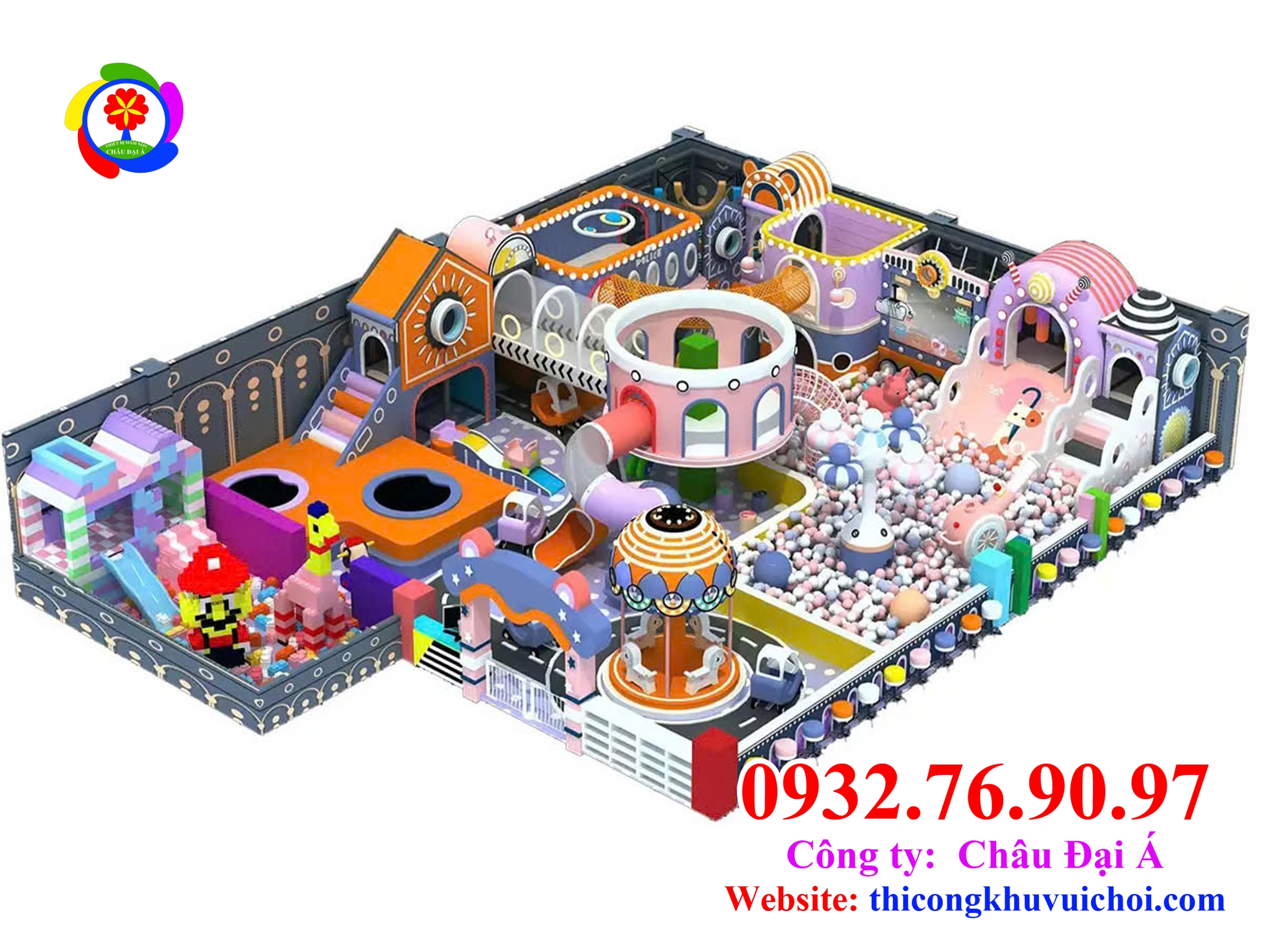n vị thiết kế và thi công khu vui chơi trẻ em (10)