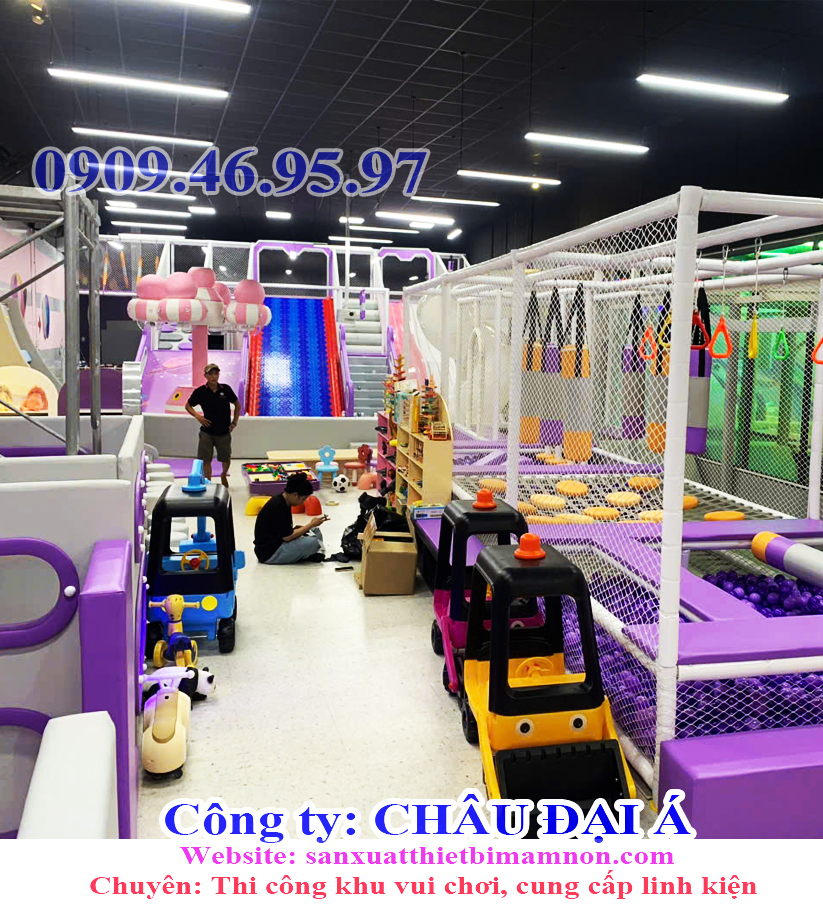 thi công khu vui chơi