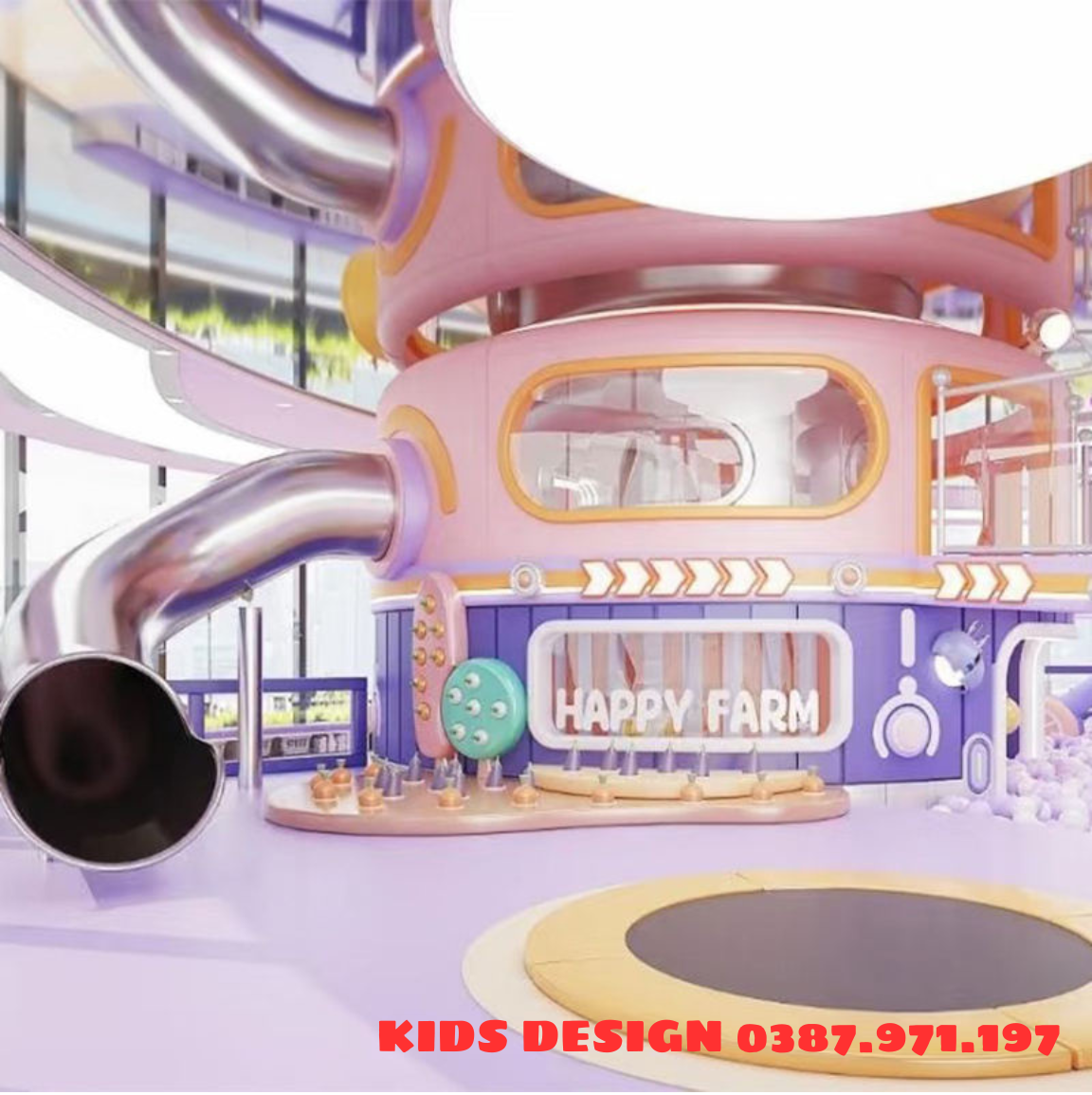 thiết kế khu vui chơi quận 7 tphcm 