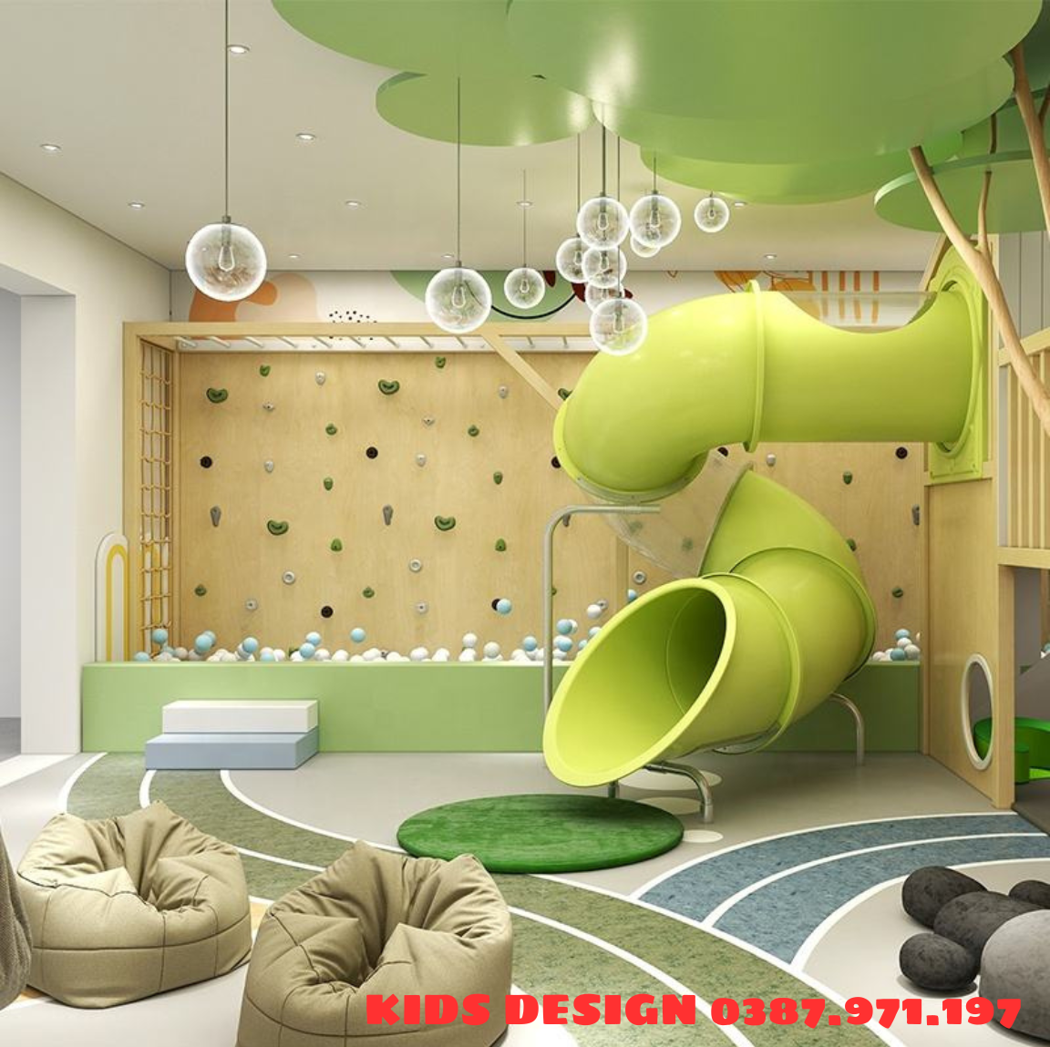 Thi công khu vui chơi quận 3, tp Hồ chí minh