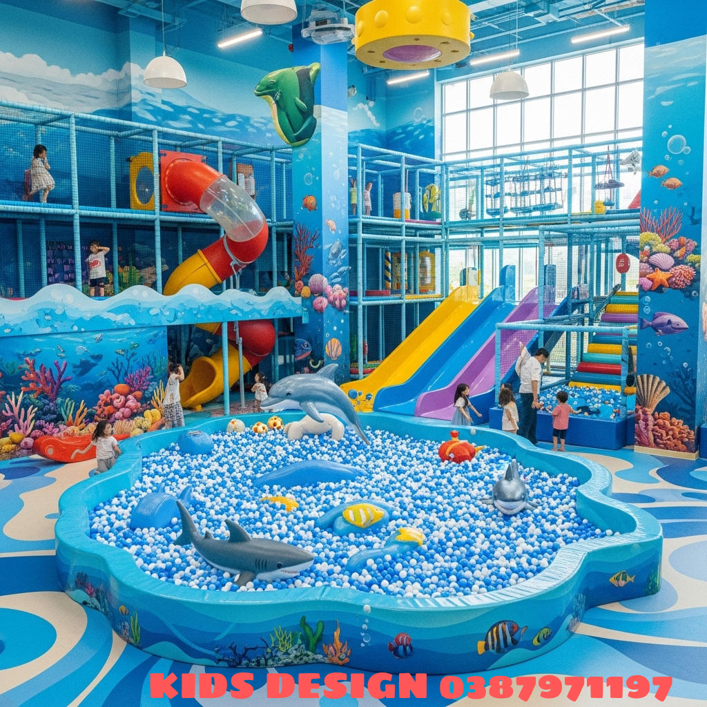 thiết kế Khu vui chơi chủ đề đại dương tại phú nhuận tphcm (2)