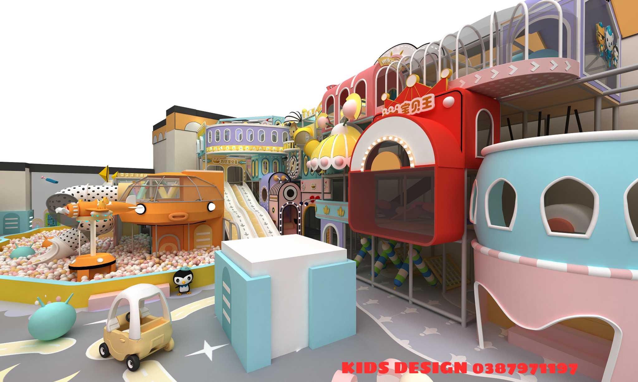 thiết kế khu vui chơi tân bình 