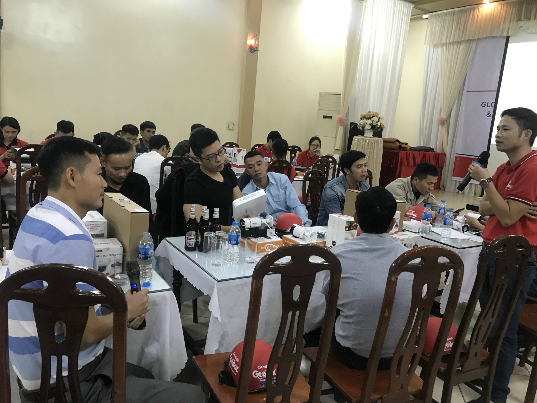 Qúy Đại lý và Khách hàng giao lưu chia sẻ kinh nghiệm cùng hãng Global