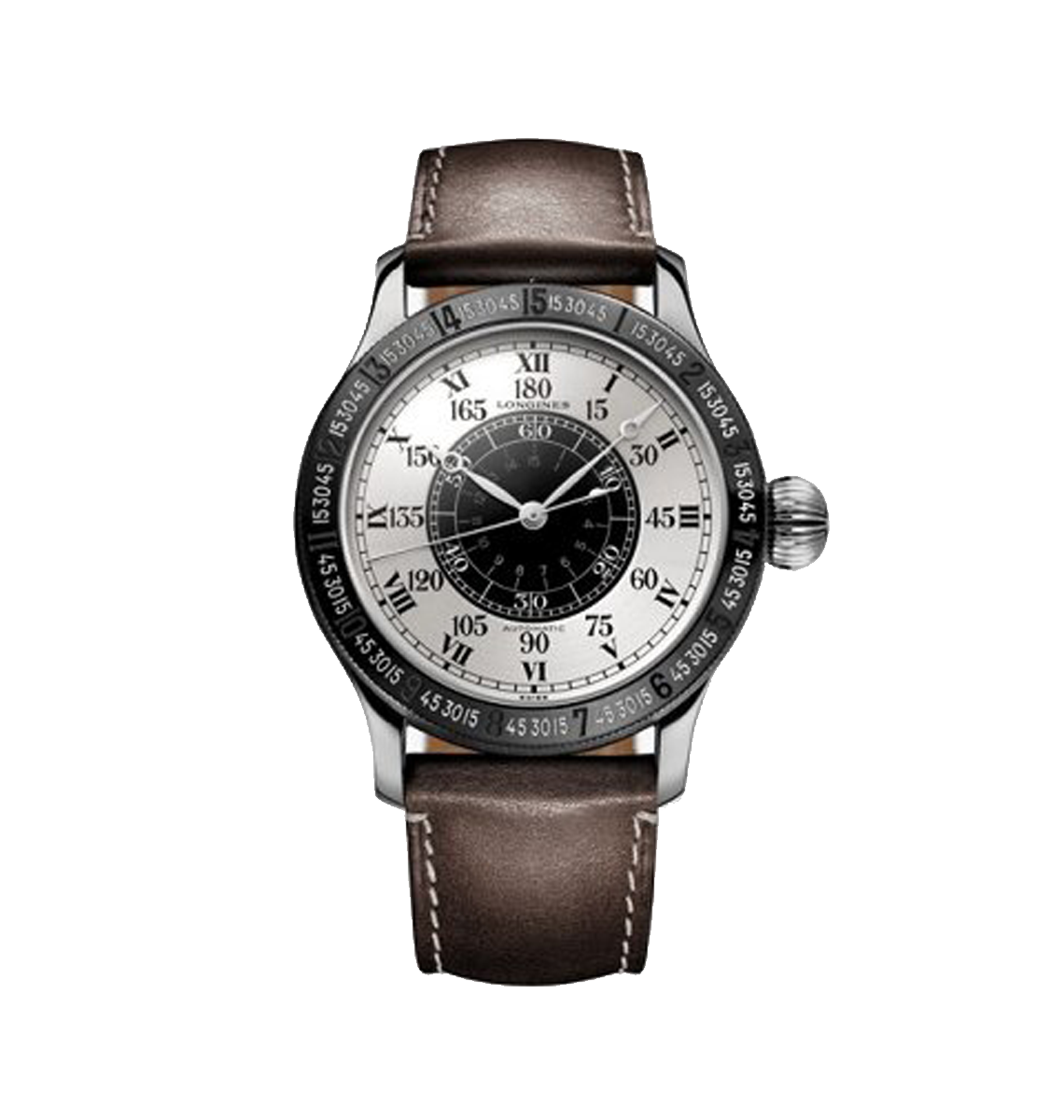 LONGINES - HERITAGE LINDBERGH HOUR ANGLE WATCH - L2.678.1.71.0