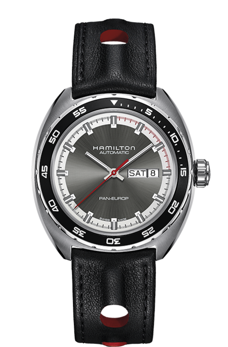 HAMILTON - AMERICAN CLASSIC PAN EUROP DAY DATE AUTO - H35.415.781