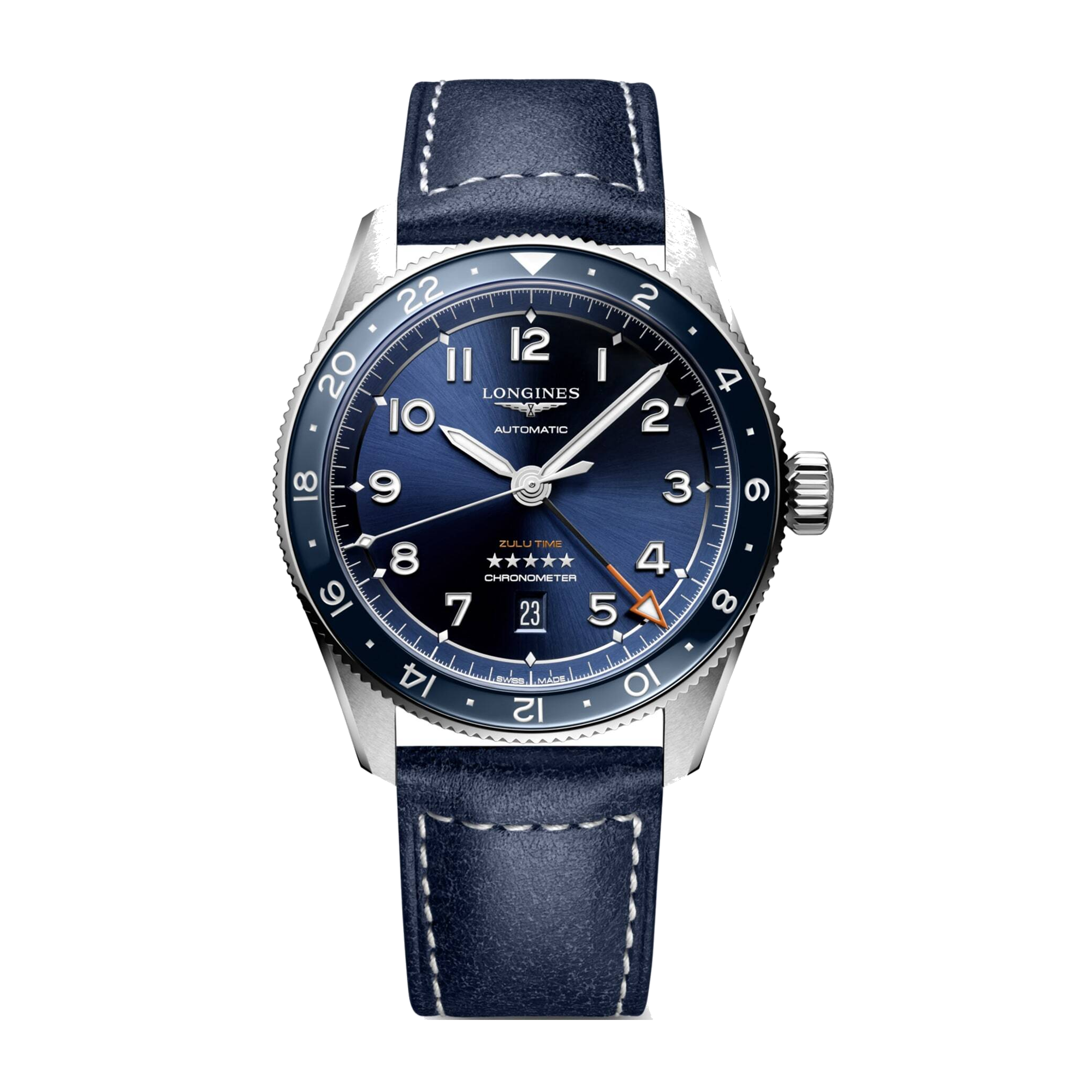 LONGINES - SPIRIT ZULU TIME - L3.812.4.93.2