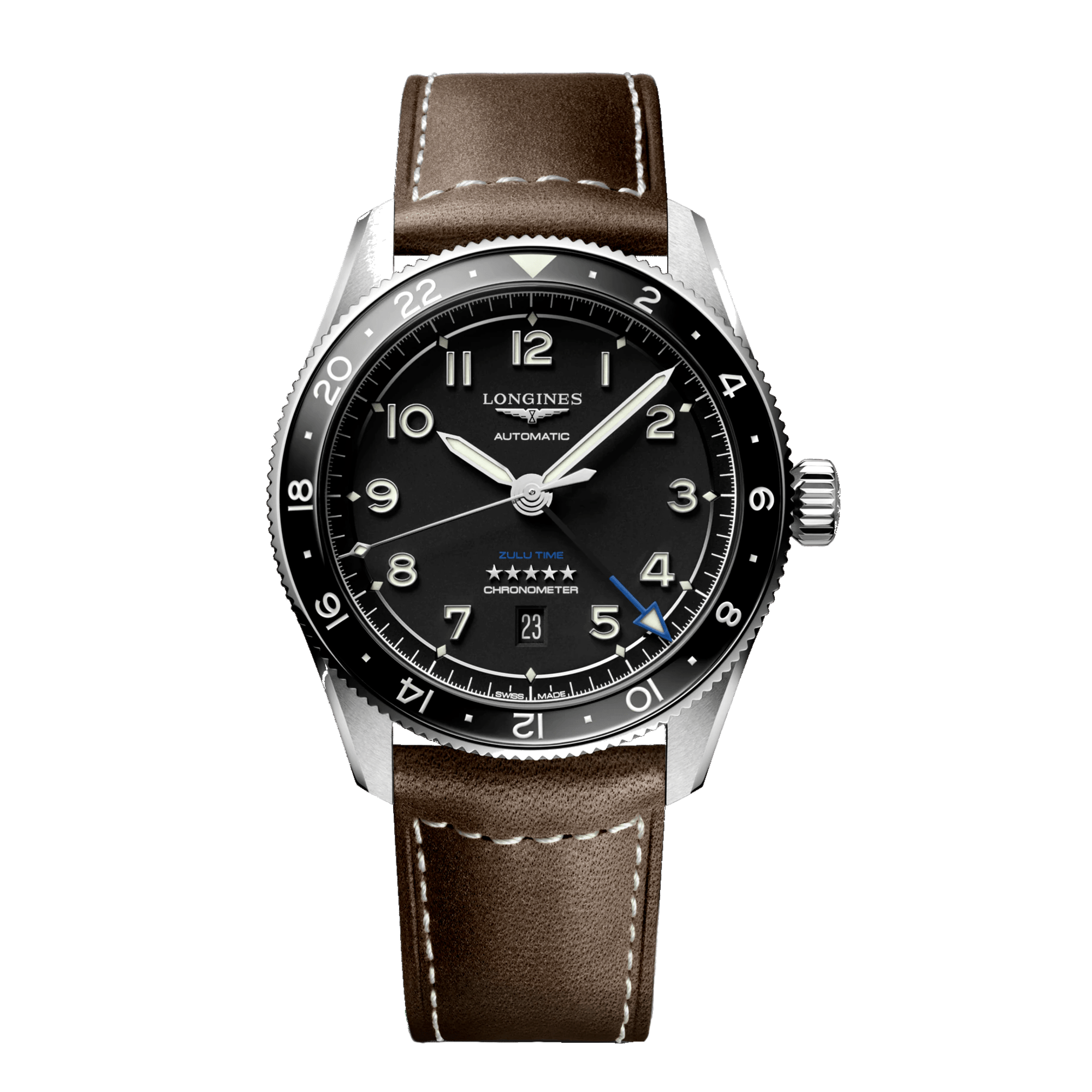 LONGINES - SPIRIT ZULU TIME - L3.812.4.53.2
