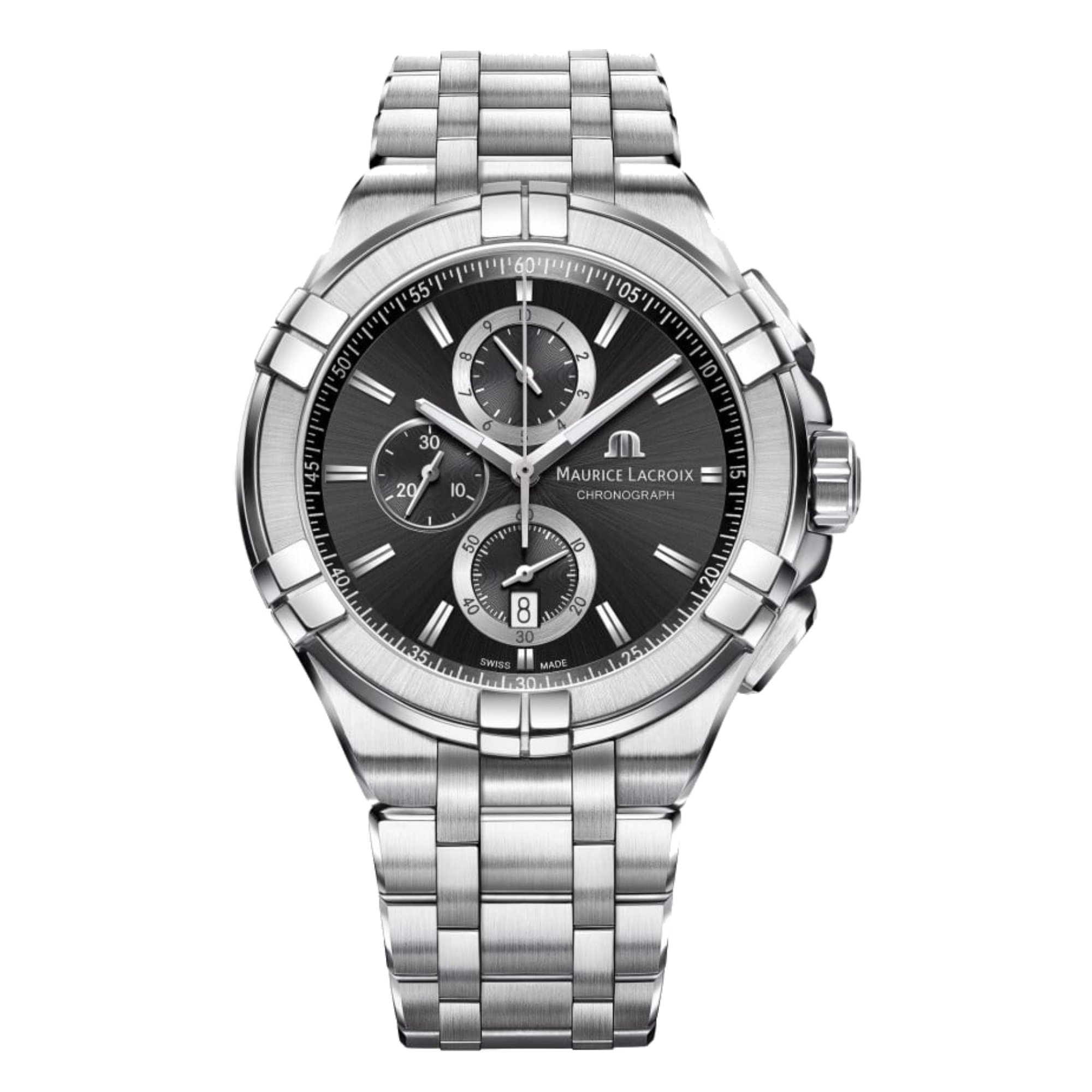MAURICE LACROIX - AIKON Chronograph - AI1018-SS002-330-1