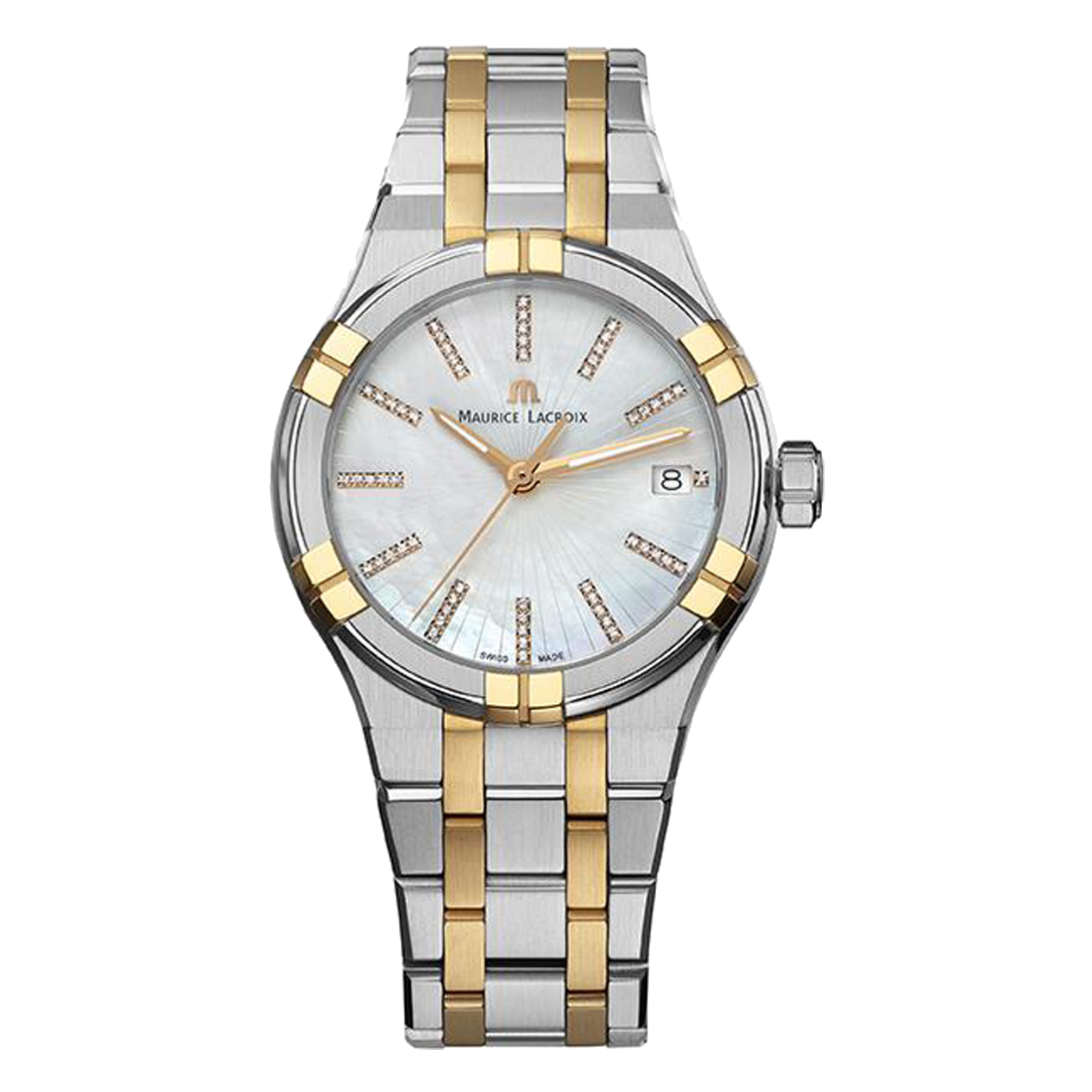 MAURICE LACROIX - AIKON QUARTZ DATE - AI1106-PVP02-170-1