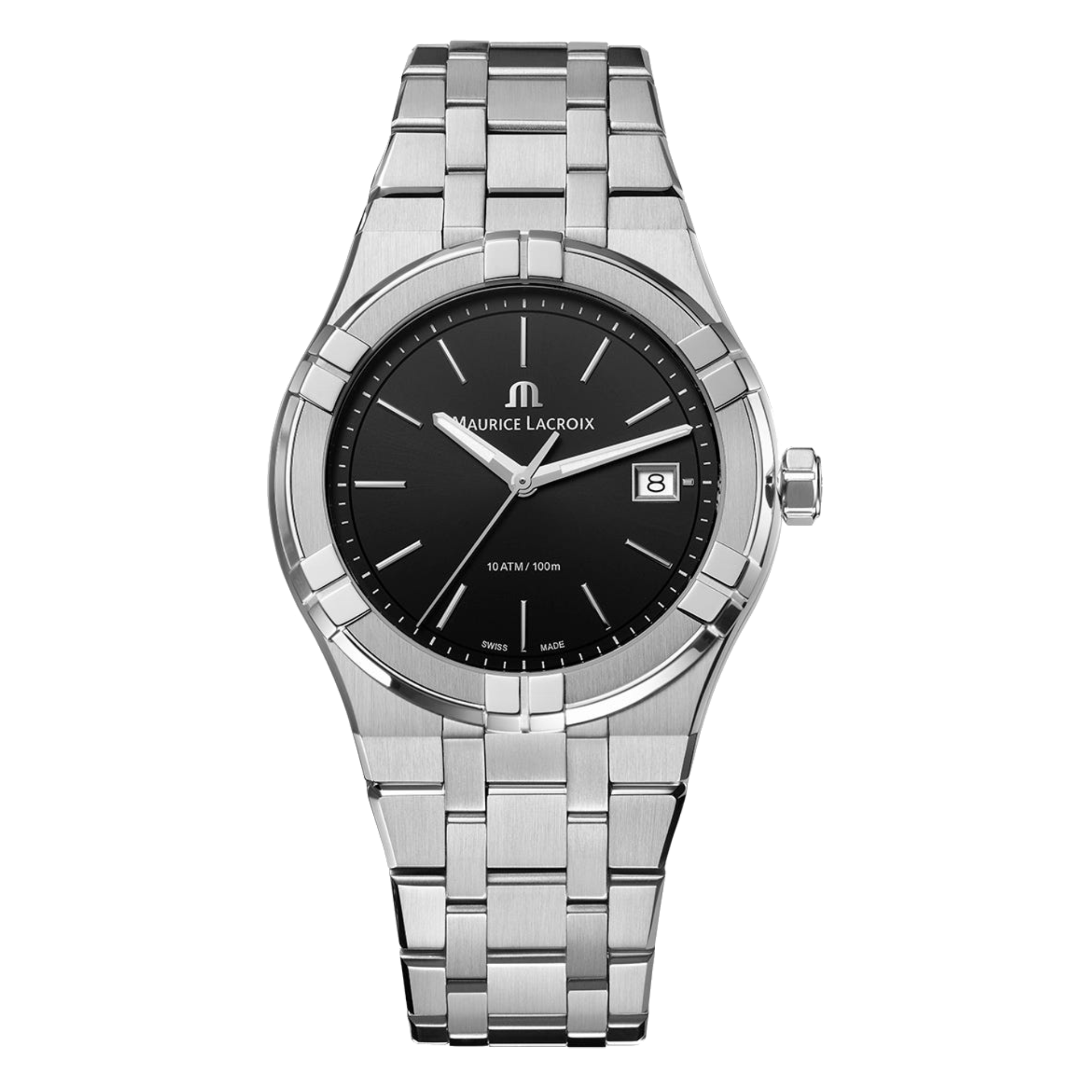 MAURICE LACROIX - AIKON QUARTZ DATE - AI1108-SS002-330-1
