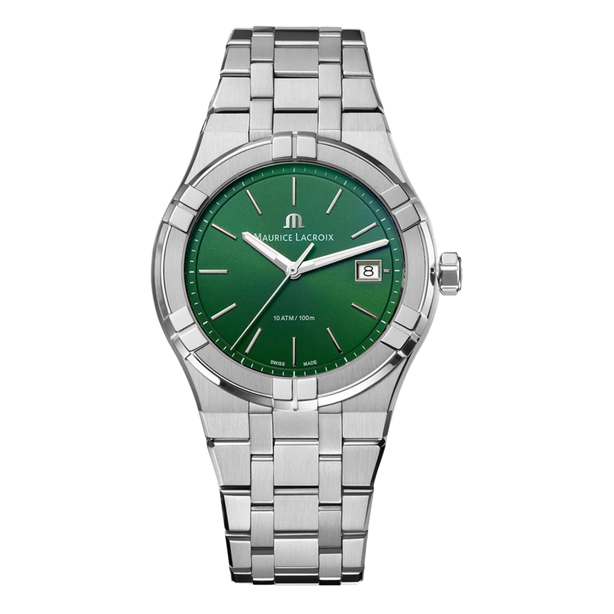 MAURICE LACROIX - AIKON QUARTZ DATE - AI1108-SS002-630-1