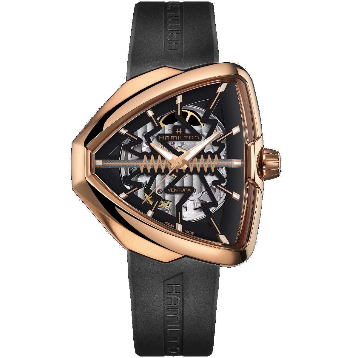 HAMILTON - VENTURA ELVIS80 SKELETON AUTO - H24.525.331
