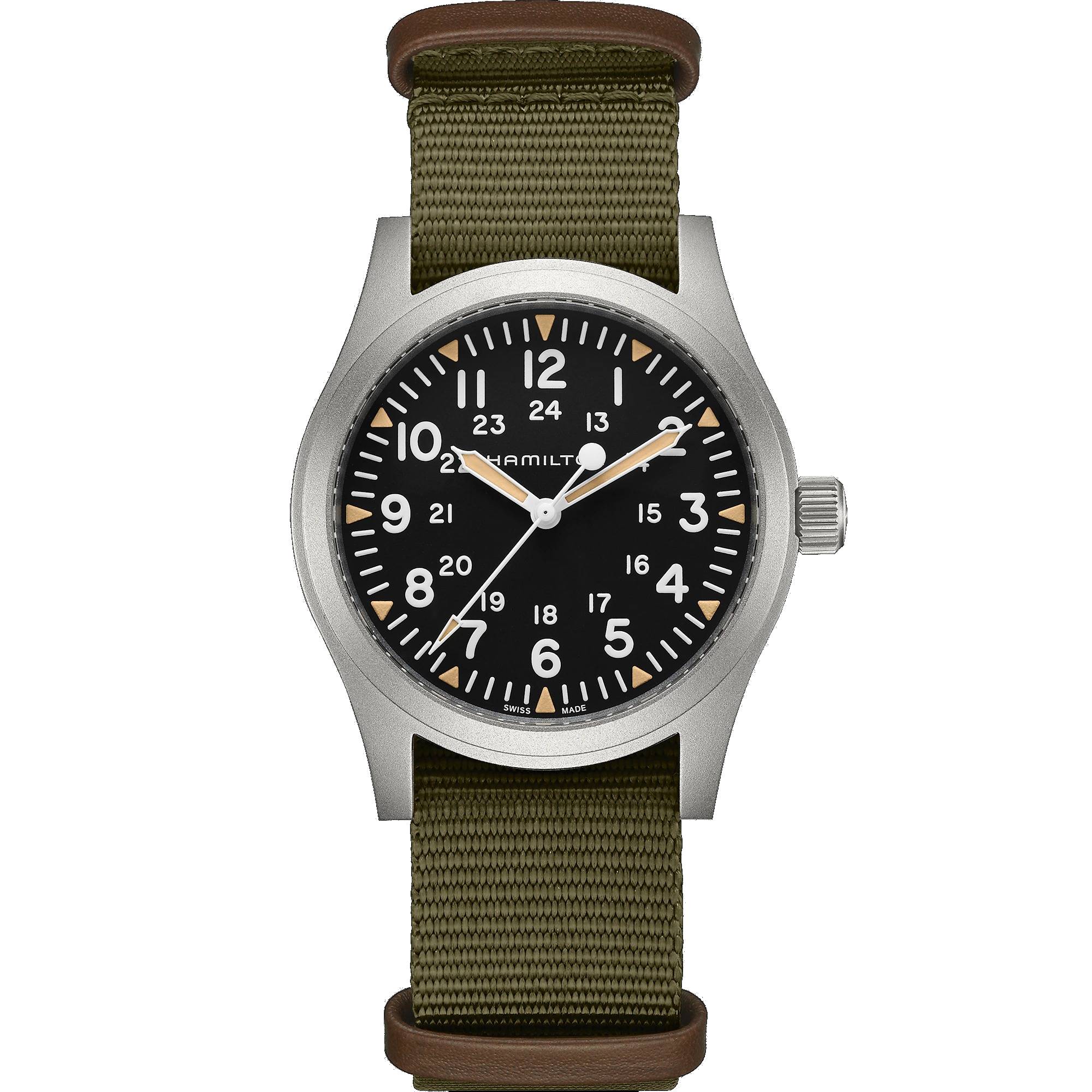 HAMILTON - KHAKI FIELD MECHANICAL -  H69.529.933