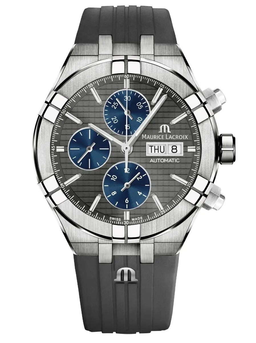 MAURICE LACROIX - AIKON Automatic Chronograph Titanium - AI6038-TT030-330-2