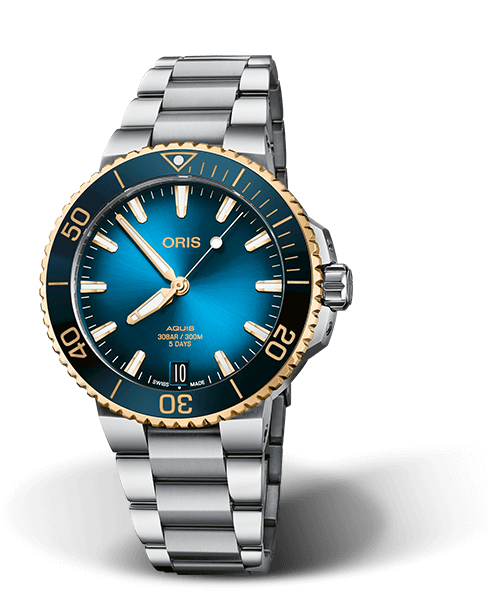 ORIS - AQUIS DATE CALIBRE 400 - 01 400 7769 6355-07 8 22 09PEB