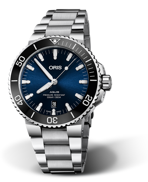 ORIS - AQUIS DATE - 01 733 7730 4135-07 8 24 05PEB