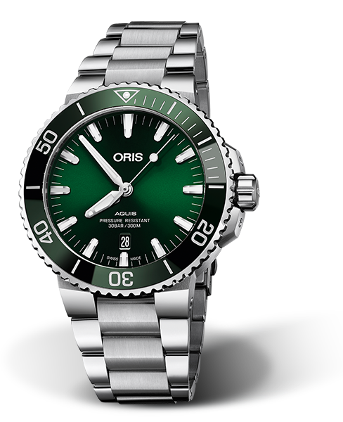 ORIS - AQUIS DATE - 01 733 7730 4157-07 8 24 05PEB