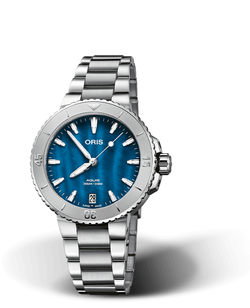 ORIS - AQUIS DATE - 01 733 7770 4155-07 8 18 05P