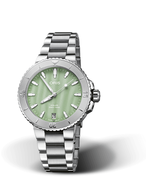 ORIS - AQUIS DATE - 01 733 7770 4157-07 8 18 05P