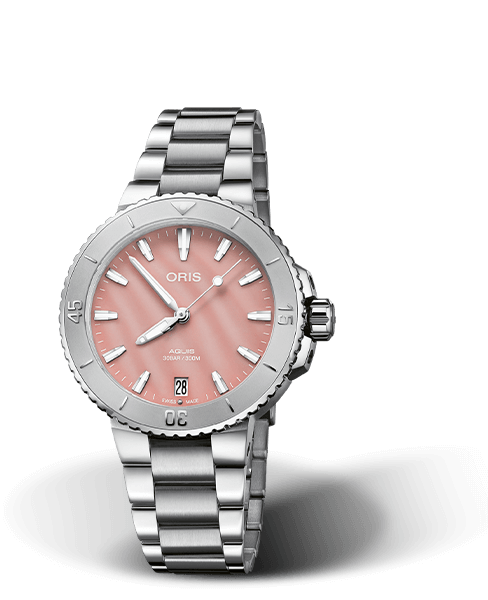 ORIS - AQUIS DATE - 01 733 7770 4158-07 8 18 05P