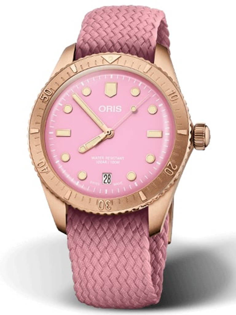 ORIS - DIVERS SIXTY‑FIVE 'COTTON CANDY' - 01 733 7771 3158-07 3 19 04BRS