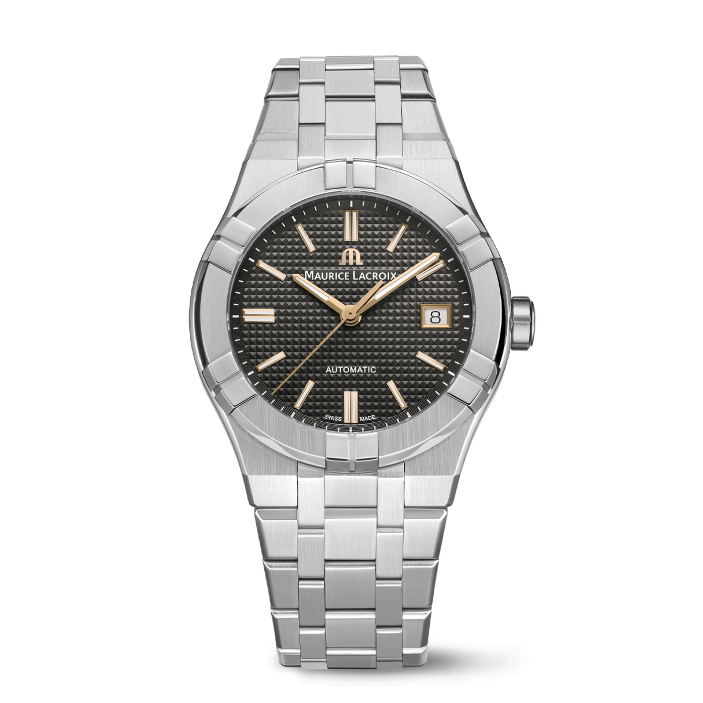 MAURICE LACROIX - AIKON AUTOMATIC DATE - AI6007-SS002-331-1