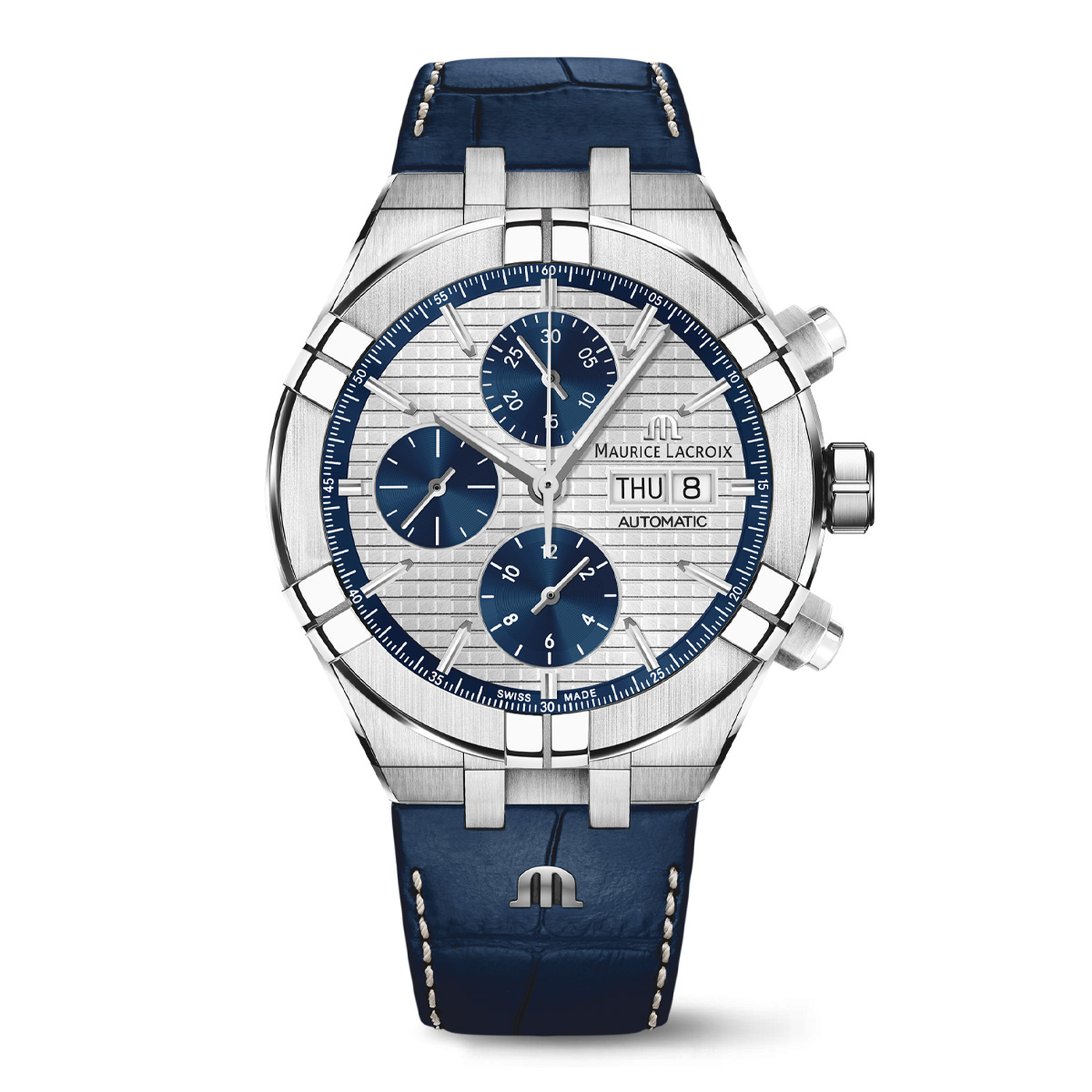 MAURICE LACROIX - AIKON AUTOMATIC CHRONOGRAPH - AI6038-SS001-131-1