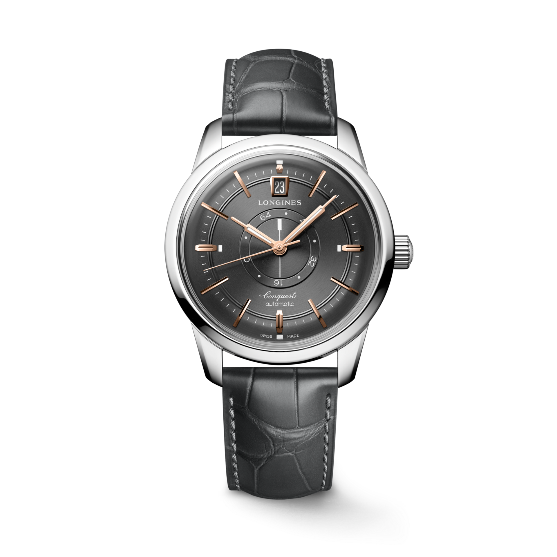 LONGINES - CONQUEST HERITAGE CENTRAL POWER RESERVE - L1.648.4.62.2