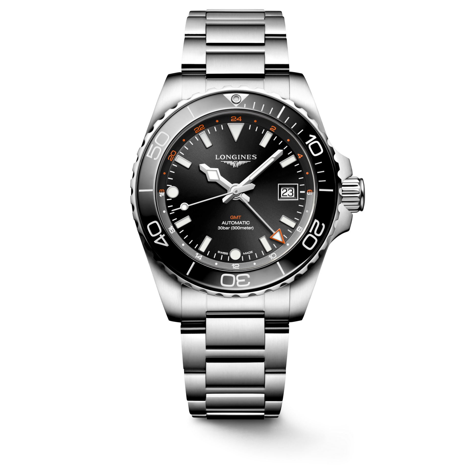 LONGINES - HYDROCONQUEST GMT - L3.790.4.56.6