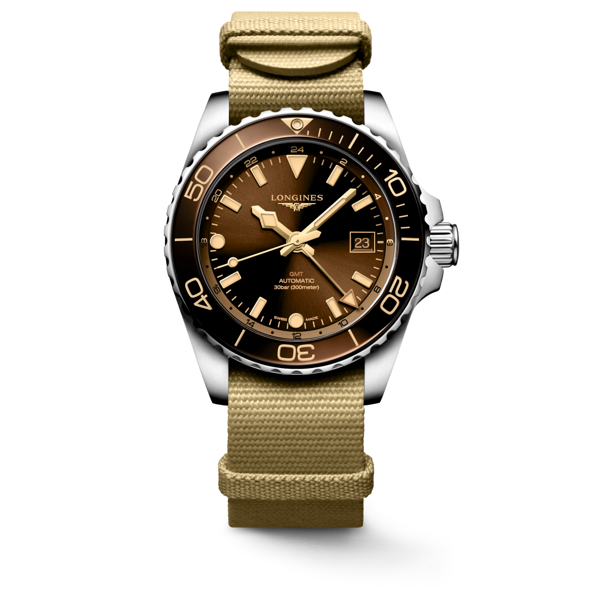 LONGINES - HYDROCONQUEST GMT - L3.790.4.66.2