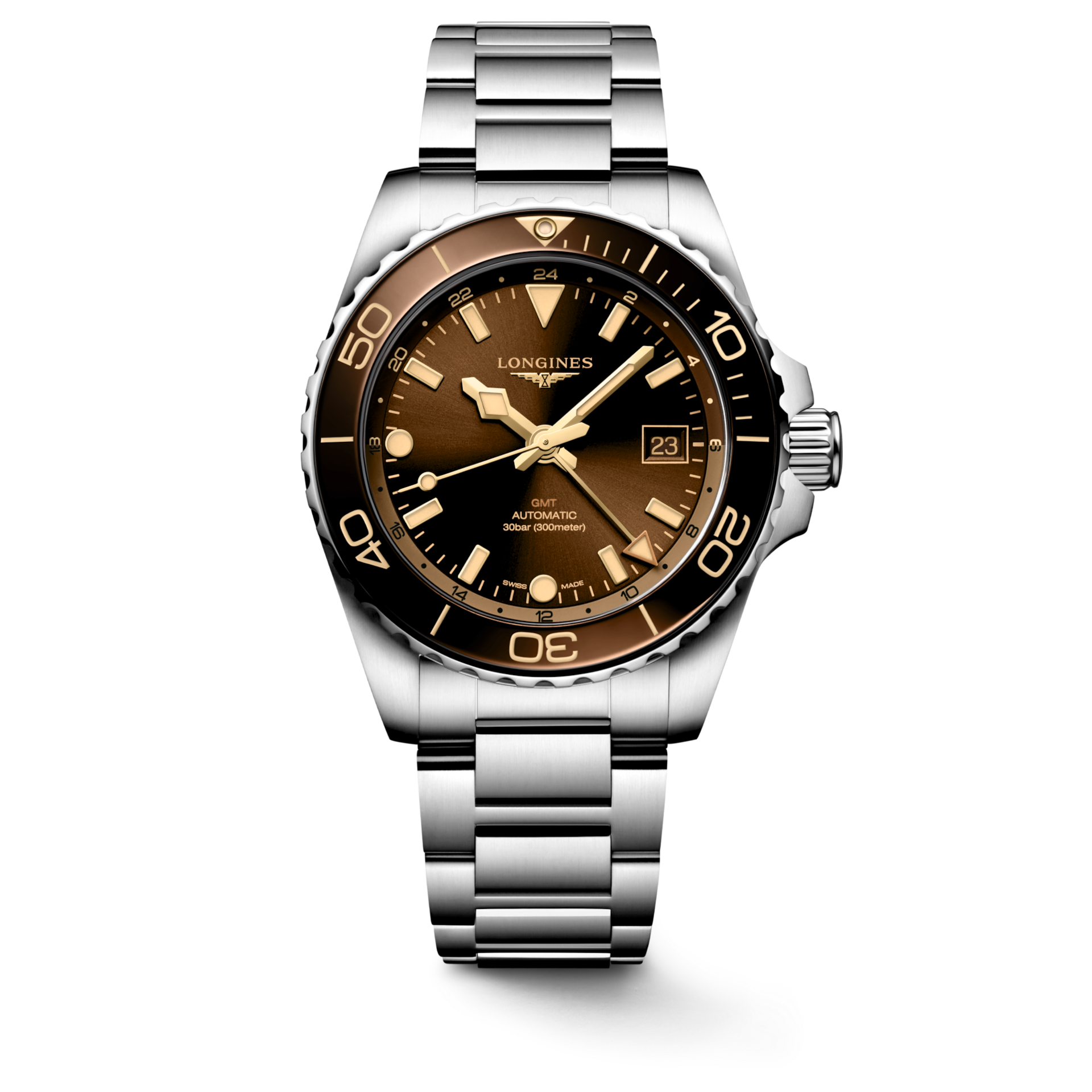 LONGINES - HYDROCONQUEST GMT - L3.790.4.66.6