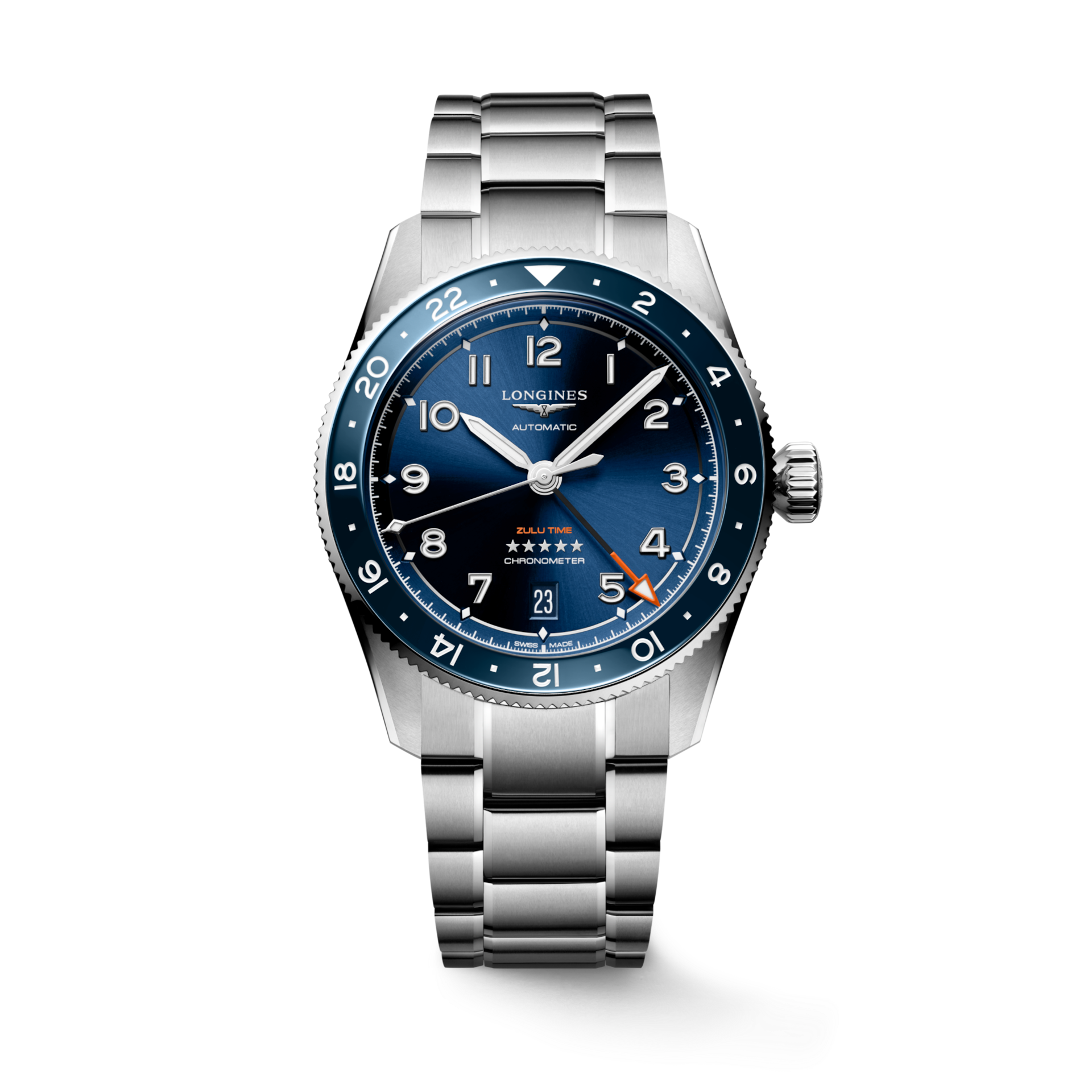 LONGINES - SPIRIT ZULU TIME - L3.802.4.93.6