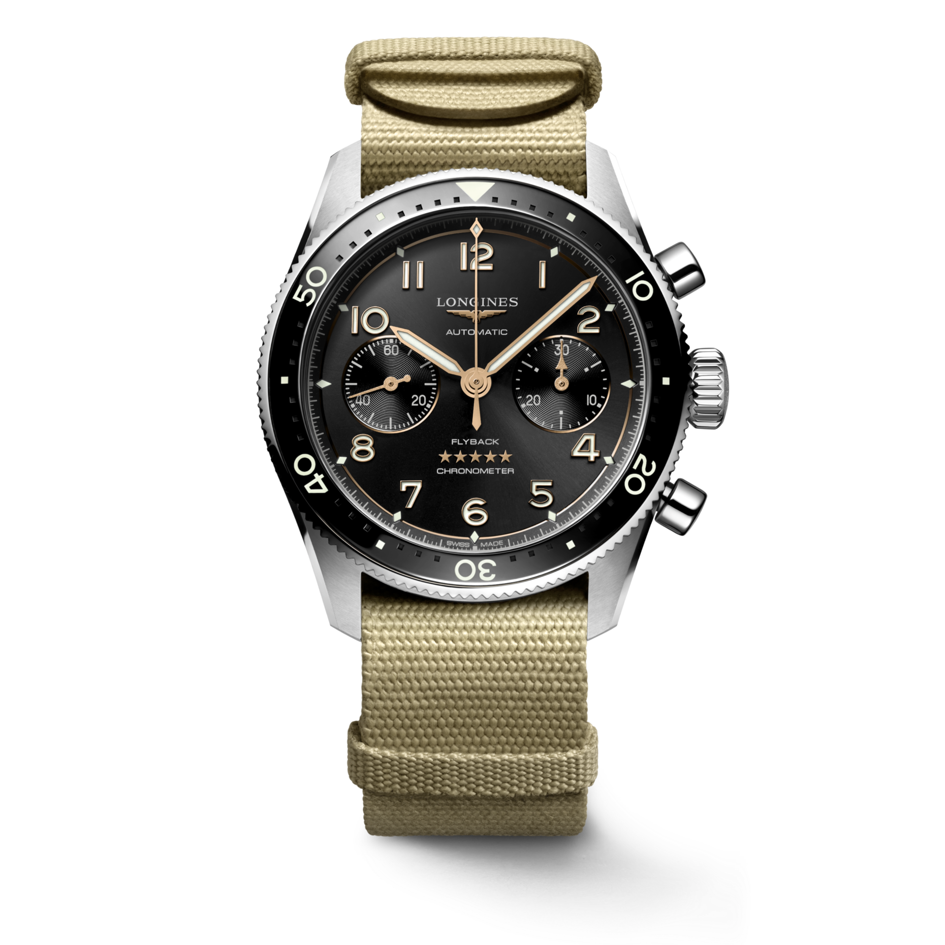 LONGINES - SPIRIT FLYBACK - L3.821.4.53.9