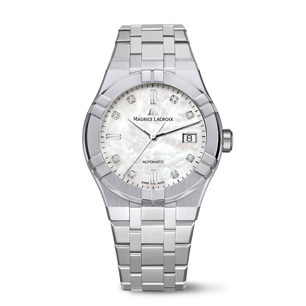 MAURICE LACROIX - AIKON AUTOMATIC DATE - AI6007-SS002-170-1